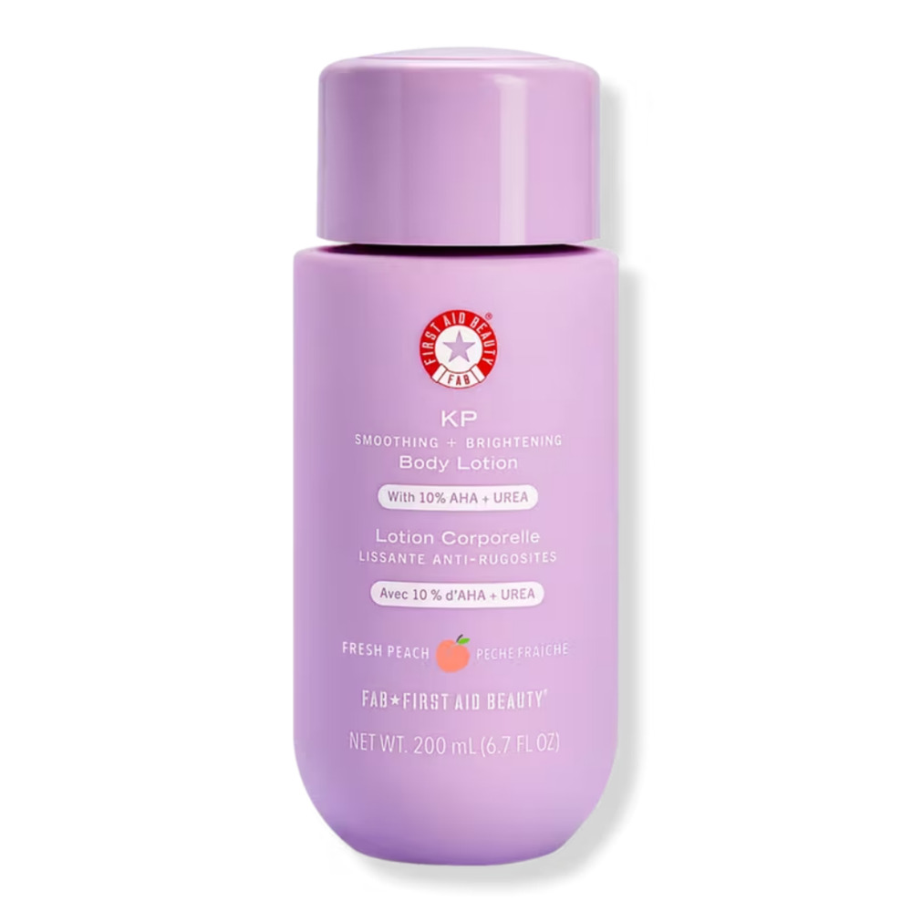 First Aid Beauty KP Smoothing + Brightening Body Lotion Fresh Peach 6.7 fl oz
